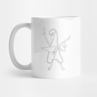 Heavy Metal Band Sheep Guitarist Guitar Playing Saying Gift Mug